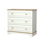 Hanah Home Monte Cómoda Crema y Roble